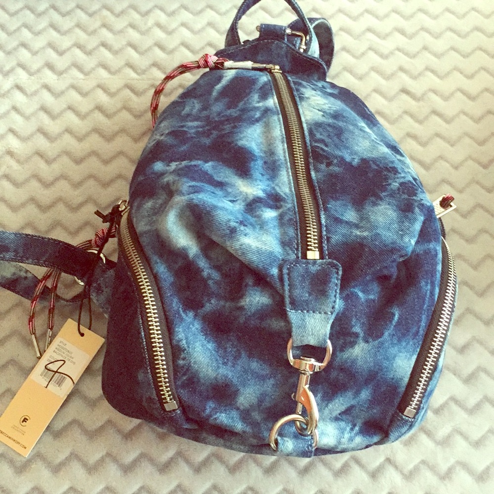 Rebecca Minkoff medium Julian backpack tie dye NWT